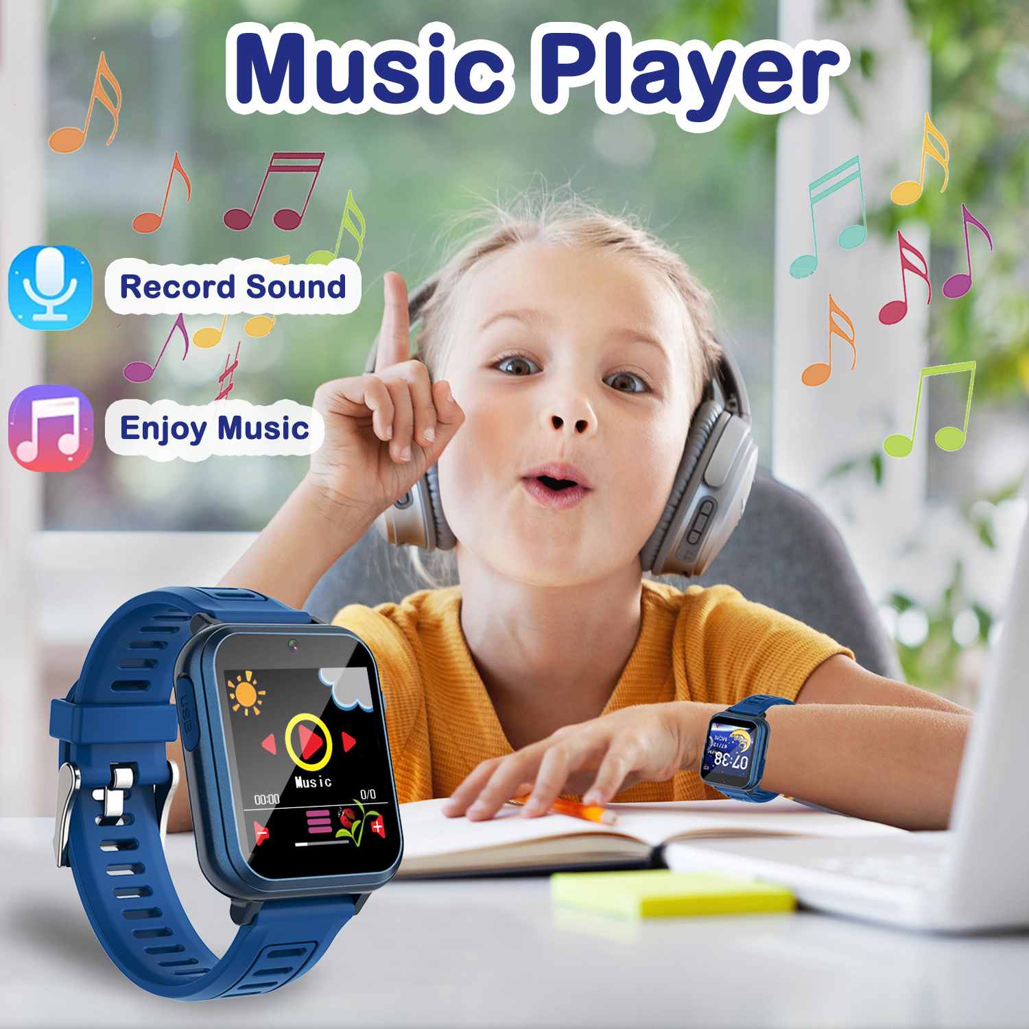 Vakzovy Kids Smart Watch with Games and Camera photo 6