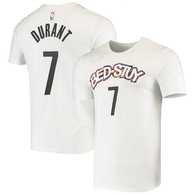 NBA Kyrie Irving Brooklyn Nets City Edition Name "Number T-shirt"