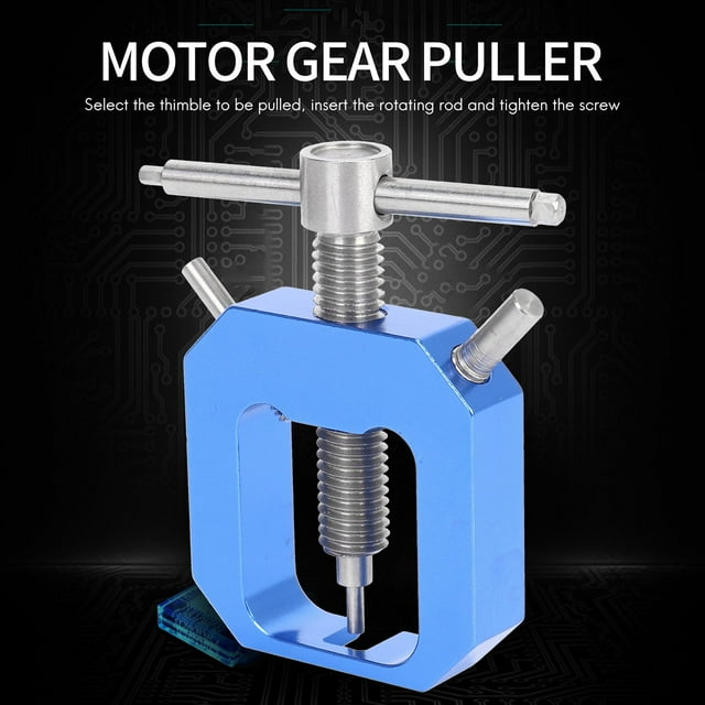 2Pcs Motor Pinion Gear Puller Remover Tools Set Rc Motor Gear Puller Tool Universal Motor Pinion Gear Puller Remover