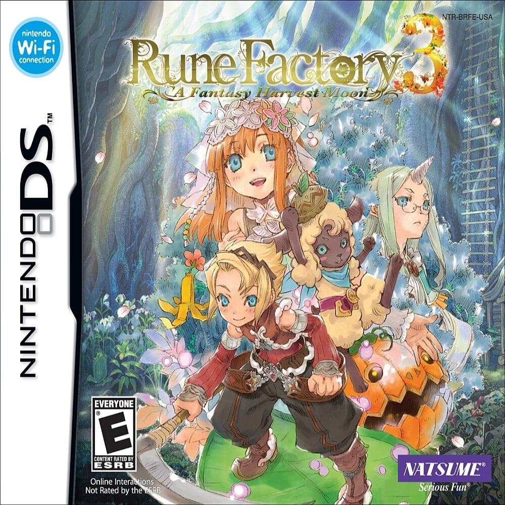 Rune Factory 3: A Fantasy Harvest Moon DS Game,US Version
