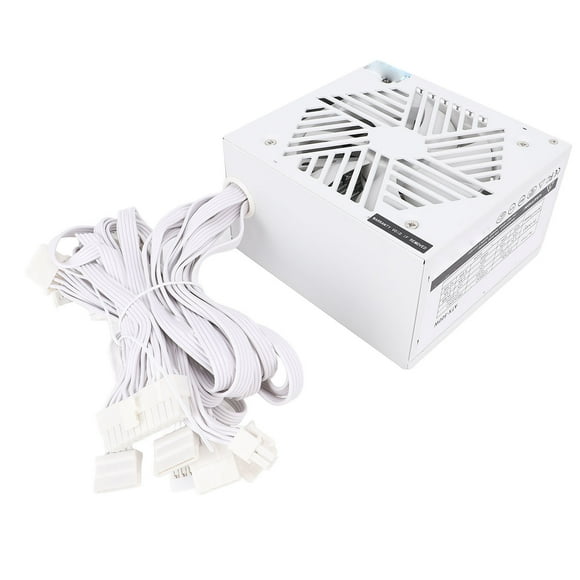 PC 500W Power Supply, Desktop Computer Power Supply Single 12V High Current Automatically Adjust Fan Speed for Lineback