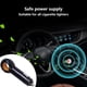 thumbnail image 4 of sweethay Mini ambientador iónico de aire de plástico para coche, ion negativo portátil para vehículo con luz de ambiente, ionizador de 1W, Type6 NO6, 4 of 6