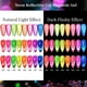 thumbnail image 2 of LILYCUTE 7ml brillo reflectante gato Gel magnético verde fluorescente Semi permanente neón brillo Gel esmalte de uñas esmalte de uñas zhangmengya LED, 2 of 2