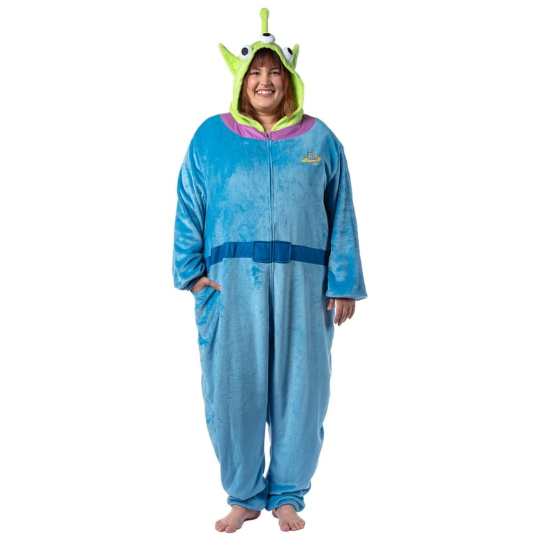 Disney Women s Toy Story Alien Costume Kigurumi Union Suit One Piece Pajama