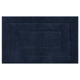 thumbnail image 1 of ALFOMBRA DE BAÑO GEOMÉTRICA REGALWOVEN, Alfombra de baño extra suave y absorbente, Alfombra de baño cómoda y antideslizante de color sólido azul oscuro 20" x 32", 1 of 6