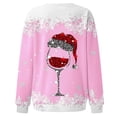 thumbnail image 5 of SJLDQY Women's Sweatshirts Xmas Graphic Sparkly Sweatshirts for Women Trendy Hoodies Long Sleeve Fashion Crewneck Tops 2025 Fall Winter Clothes, 5 of 5