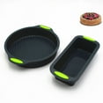 thumbnail image 6 of OUNONA Baking Tools Set Made of Silicone for Kitchen Use Easy to Clean and Store Black 2 in 1, 6 of 8