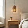 thumbnail image 2 of 1 Light Pendant In Bohemian Style-17.25 Inches Tall And 8.75 Inches Wide     -Traditional Installation Capital Lighting 344613Wk, 2 of 7