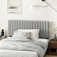 thumbnail image 4 of Furinno Roanne Upholstered Tufted Headboard, Glacier, Queen, 4 of 6