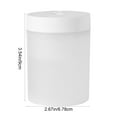 thumbnail image 3 of 200ML Car USB Humidifier, Mini Cup Design, Colorful LED Light, Continuous/Intermittent Spray, Auto Power Off, Essential Oil Compatible, Portable, Fresh Air, Home and Car Use, 3 of 8