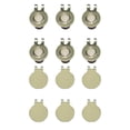 thumbnail image 4 of tredstone 6 Pack Magnetic Hat Clips for Metal Golf Ball Marker Training Aid No Magnet, 4 of 5