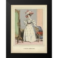 thumbnail image 2 of PI Collection 11x14 Black Modern Framed Museum Art Print Titled - Vintage Woman, 2 of 5
