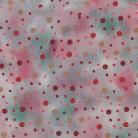 Charmeuse Multi Dots Print