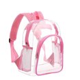 thumbnail image 1 of Heavy Duty Transparent Backpack See Through Plastic Bookbags for School, Work,Concert,College, 1 of 6