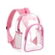 thumbnail image 1 of Mochila transparente resistente de plástico transparente para la escuela, el trabajo, los conciertos y la universidad, 1 of 6