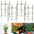 thumbnail image 3 of POINTERTECK 1/4 Pcs Plastic Creative Fodable Gardening Plant Stand Climbing Rack Flowers Supports Frame, 3 of 10