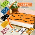 thumbnail image 2 of Diceymbol Halloween Kitchen Rug Mat Set Non Slip Decorative Spooky Castle Dark Soft Floor Mat for Kitchen Bedroom Indoor Halloween Home Decor Kitchen Mats Bat Pattern Floor Mat, 2 of 3