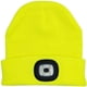 thumbnail image 5 of Gorro de punto con luz LED y linterna frontal, unisex, 4 LED, recargable por USB, para hombre y mujer, regalo de invierno (amarillo fluorescente), 5 of 7