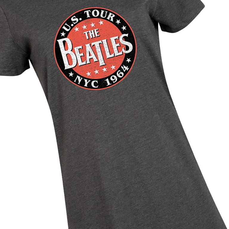 beatles t shirt dress MadeWorn The Beatles T-Shirt Petal in Blue,Size Large