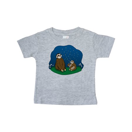 

Inktastic Summer Sloths With Fireflies Gift Baby Boy or Baby Girl T-Shirt