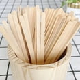 thumbnail image 3 of Agitadores de café de madera KTOJOY, 14 cm, 1000 unidades, desechables, 3 of 6