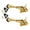 Bright gold, variant on 2Pcs Metal Doorstop Heavy Duty Adjustable Kickdown Door Stop Door Holder with Rubber Tip Easy to Set Down and Release