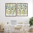 thumbnail image 2 of Stupell Industries Traditional Layered Ivy Hanging Botanicals Brown 2pc Floating Frame Art Set, 25 x 31 each, by Marcus Prime, 2 of 7