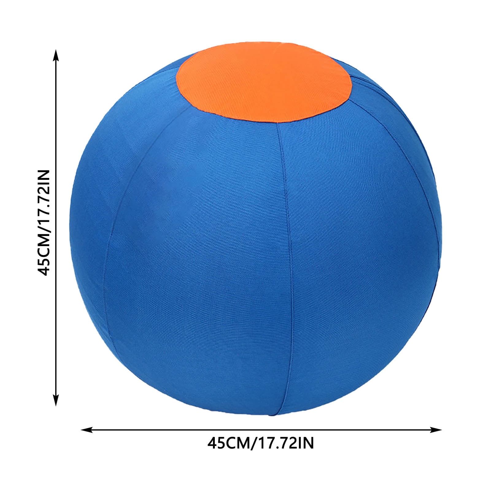 1pc Dog Herding Ball Toy with Handles - Durable Polyester Training Toy for Medium/Large Breeds (Border Collie, German Shepherd), Outdoor Exercise Toy for Herding Dogs & Horses