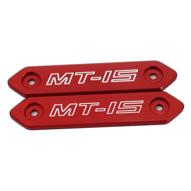 Proceso de anodizado de accesorios exteriores de aluminio para motocicleta Mtkracing MT-15 2018 rojo