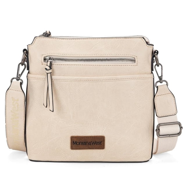Bandolera Montana West White MWC-216BG para mujer