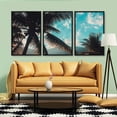 thumbnail image 3 of IDEA4WALL 3 Piece Canvas Wall Art Tropical Palm Trees Canvas Prints Framed Wall Art Decor, 3 of 4