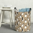 thumbnail image 5 of Picia Lovely Penguin Large Laundry Basket, Waterproof, Freestanding Laundry Hamper, Collapsible Tall Clothes Hamper with Extended Handles-Medium, 5 of 8