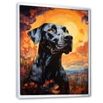 thumbnail image 2 of Designart "Grandeur Of The Great Dane I" Animals Dog Floater Framed Canvas Art Print, 2 of 5