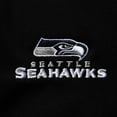 thumbnail image 4 of Men's Dunbrooke Black/Realtree Camo Seattle Seahawks Decoy Tech Fleece Full-Zip Hoodie, 4 of 4