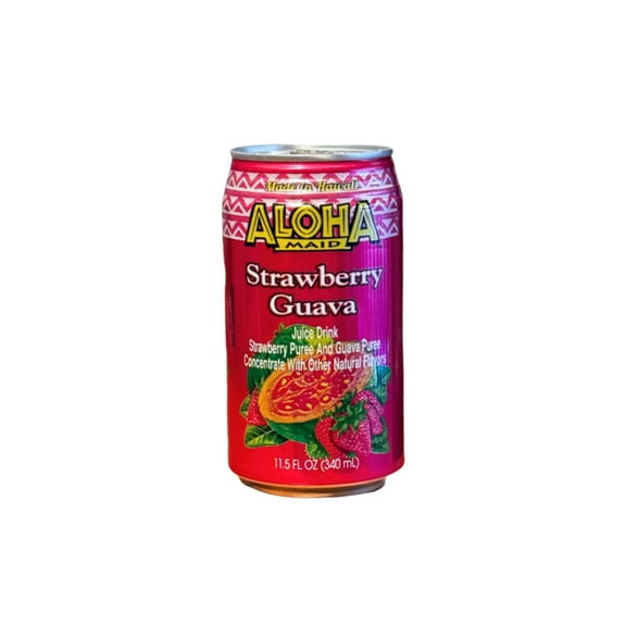 Aloha Strawberry Guava Natural Drink, 11.5 Fl. oz., 6 Count