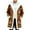 Brown, variant on Christmas Cardigan Santa Jacket Coat for Men Hoodies Trim Warm Fashion Claus Adult Suit Outfit