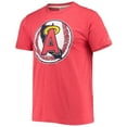 thumbnail image 2 of Men's Homage Red Los Angeles Angels Hand-Drawn Logo Tri-Blend T-Shirt, 2 of 3