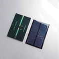 thumbnail image 4 of Treedix 3pcs 5V 150mA Polysilicon Solar Panel Glue Solar Cell Battery Charger DIY Solar Product Mini Small Solar Panel Module Kit Polycrystalline Silicon Encapsulated in Waterproof Resin (150mA), 4 of 8