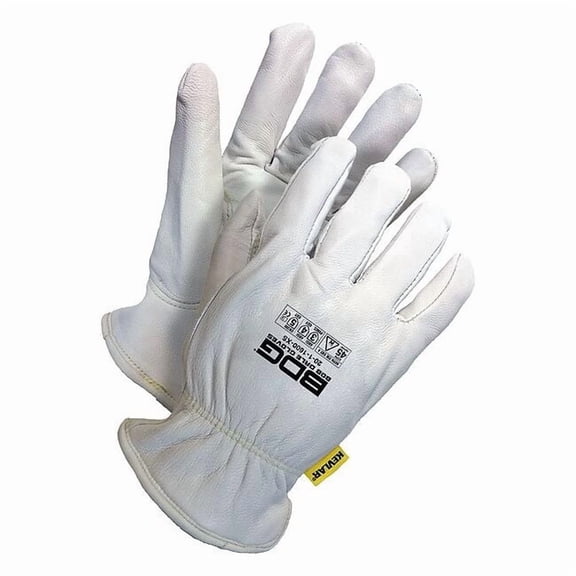 Bdg Cut-Resistant Leather Gloves, Cut Level A4 ,2XL 1 PR 20-1-1600-X2L-K