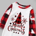 thumbnail image 6 of Merry Christmas Pajamas Sets for Family Matching Festival Long Sleeve Xmas Sleepwear PJ's Suits - Men XL, 6 of 11