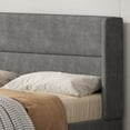 thumbnail image 3 of Hydraulic Gas Lift Up Storage Upholstered Platform Bed, 3 of 5