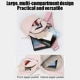 thumbnail image 5 of openpig Small Crossbody Purses Bags for Women Men Travel, Chest Sling Bag Women Casual Cross Body Bag for Woman Sling Backpack, Pink, 5 of 6