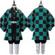 thumbnail image 1 of Adults Children'S Anime Demon Killer Mutsuki No Eight Leaves God Ado Tanjiro Cosplay Costume Kimono Cloak Set Halloween, 1 of 5