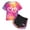 Pink, variant on Leey-World 1T 2T 3T 4T 5T 6T Toddler Baby Girl Summer Clothes Set Short Sleeve T-shirt Tops Pants Little Kids School Wear Outfits 2Pcs(Sky Blue,3-4 Years)