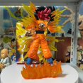 thumbnail image 2 of Figura de acción Anime Dragon Ball Z Dokkan Battle Goku 25cm PVC Super Saiyan God Son Goku zhangmengya, 2 of 2