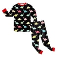thumbnail image 5 of Baby Boys Long Sleeve Top And Pants Snug Fit Cotton Pajama Set,Skin-Friendly 6-12 Months 12-24 Months 2t 3t 4t 5t 6t 7t 8t 9t Children(Red,5-6 Years), 5 of 6