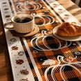 thumbnail image 5 of huayou Fall Harvest Theme Table Runner, 13x72 Inch Lightweight Waterproof Table Runner, for Thanksgiving Patry, Home Gathering, Kitchen, Dining Table, 5 of 8