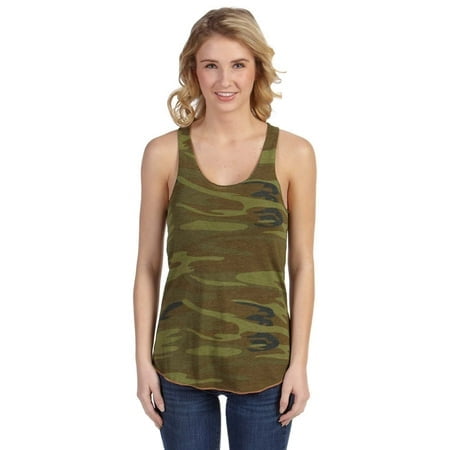 Alternative Ladies' Meegs Printed Racerback Eco-Jerseyâ„¢ Tank