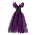 thumbnail image 4 of Ropa de Invierno Bebé Niñas Vestido de Princesa Payaso de Halloween Cos Play Disfraz con Accesorios para Fiesta de Fiesta, 4 of 7