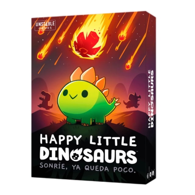 Juego De Mesa Happy Little Dinosaurs en Español Asmodee